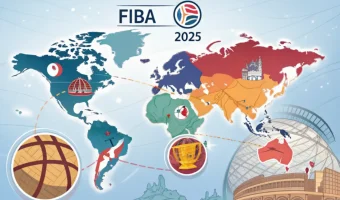 Как изменилась география баскетбола: страны-хозяева и новые площадки турниров FIBA в 2025 году Как изменилась география баскетбола: страны-хозяева и новые площадки турниров FIBA в 2025 году